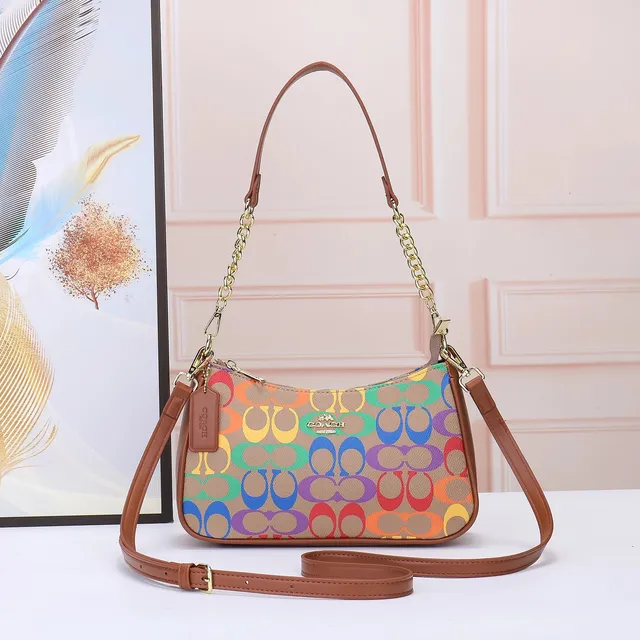 Gucci Shoulder Bag Rainbow GG Print