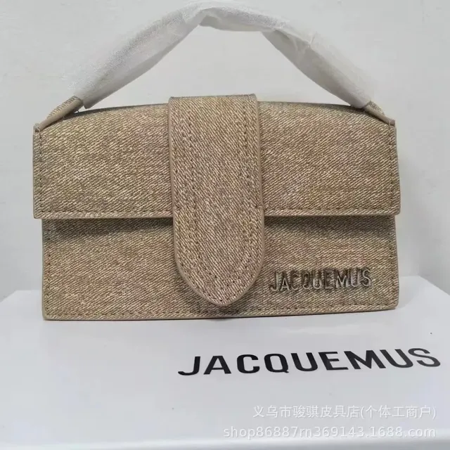 Jacquemus Le Chiquito Metallic Denim