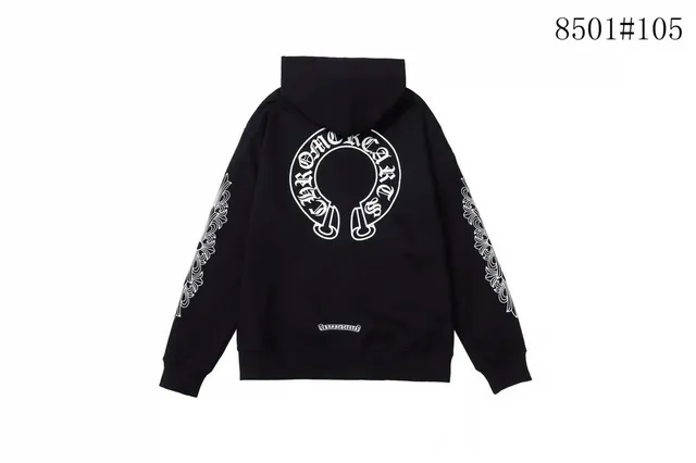 Hooded Sweatshirt Chrome Hearts Logo Print