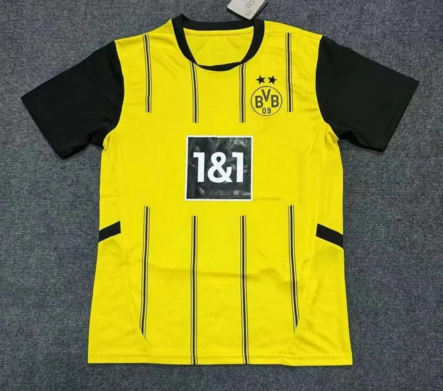 Borussia Dortmund Home Jersey 1&1 Sponsor