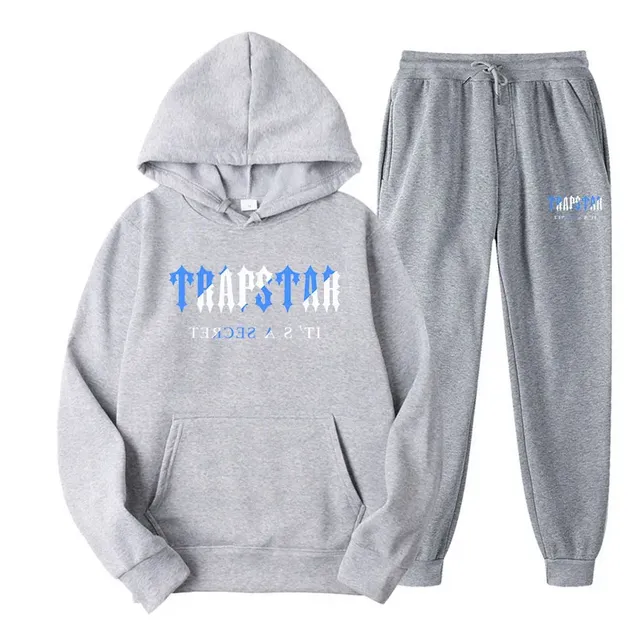 Hoodie and Joggers Set Trapstar Logo