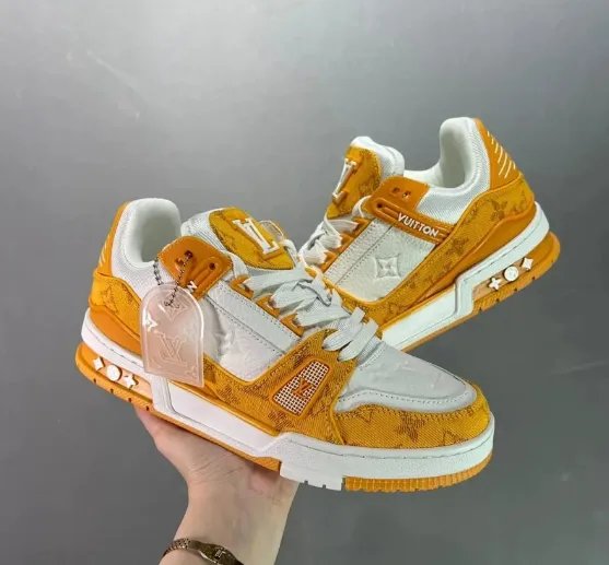 Louis Vuitton LV Trainer Monogram Orange