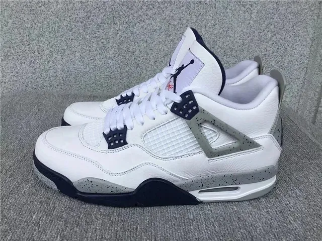 Air Jordan 4 White Cement