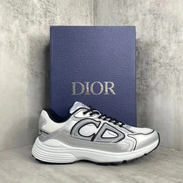 Dior B22 Silver Logo