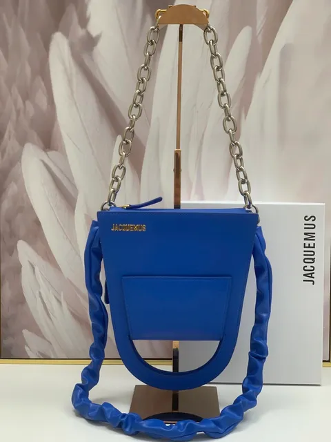 Jacquemus Le Chiquito Ruched Chain Strap