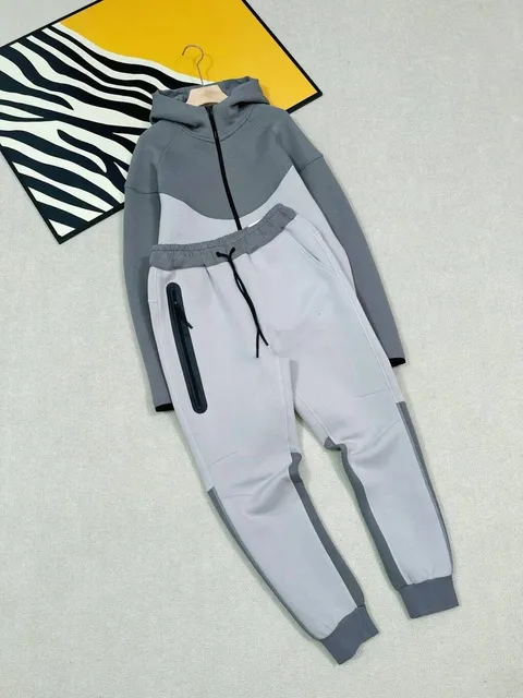 Charcoal gray and green gray suit