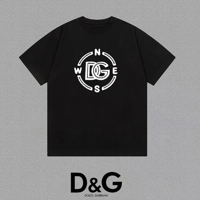 Dolce & Gabbana Graphic T-Shirt Compass Logo