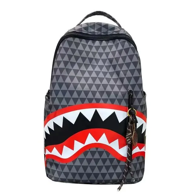 Sprayground Shark Backpack Geometric Triangle