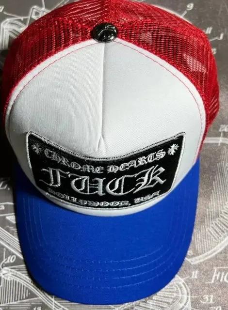 Chrome Hearts Trucker Cap F*CK Patch