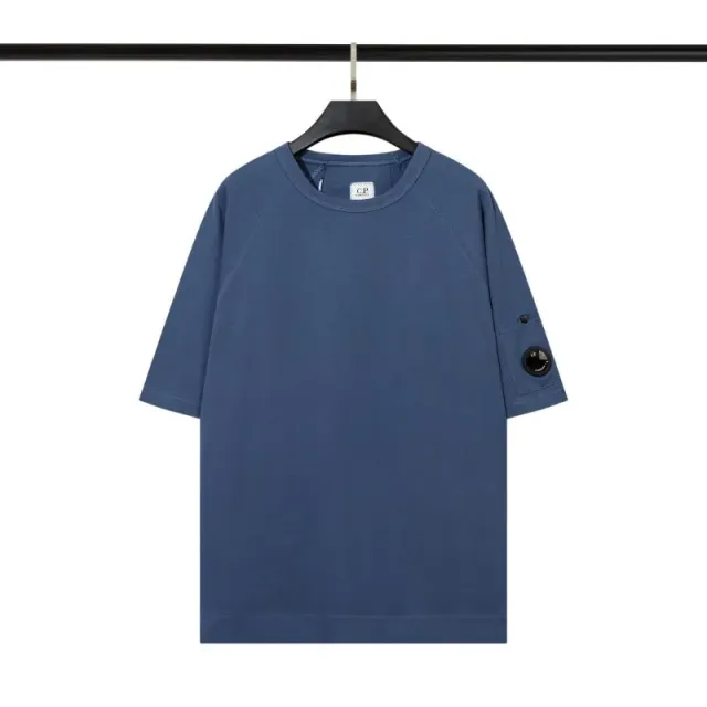 Chrome Hearts Crewneck T-Shirt Metal Button Sleeve