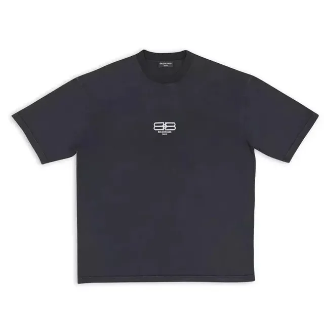 Balenciaga Logo T-Shirt BB Logo