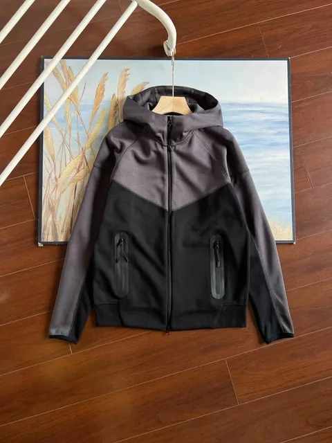 Black and dark gray jacket