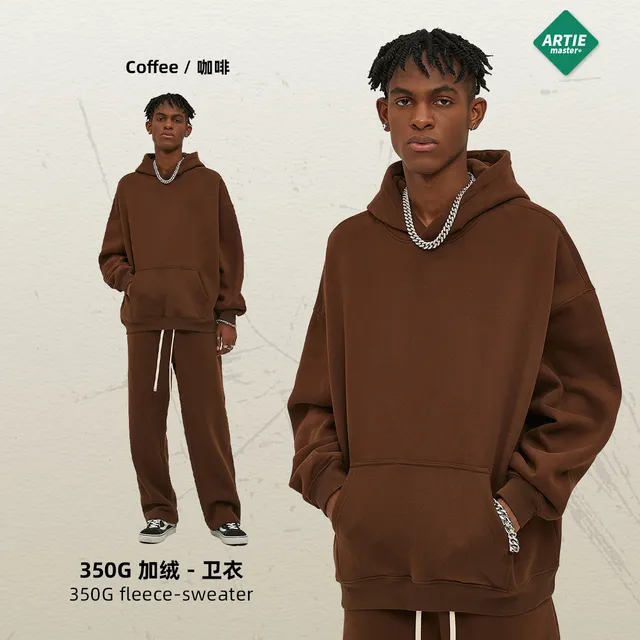 Artie Master Fleece Sweater Coffee