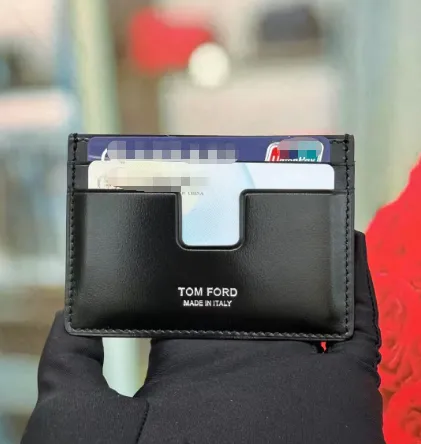 Tom Ford Card Holder Minimalist Leather