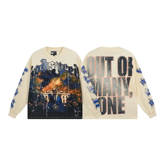 Godspeed Long Sleeve Tee Out of Many, One
