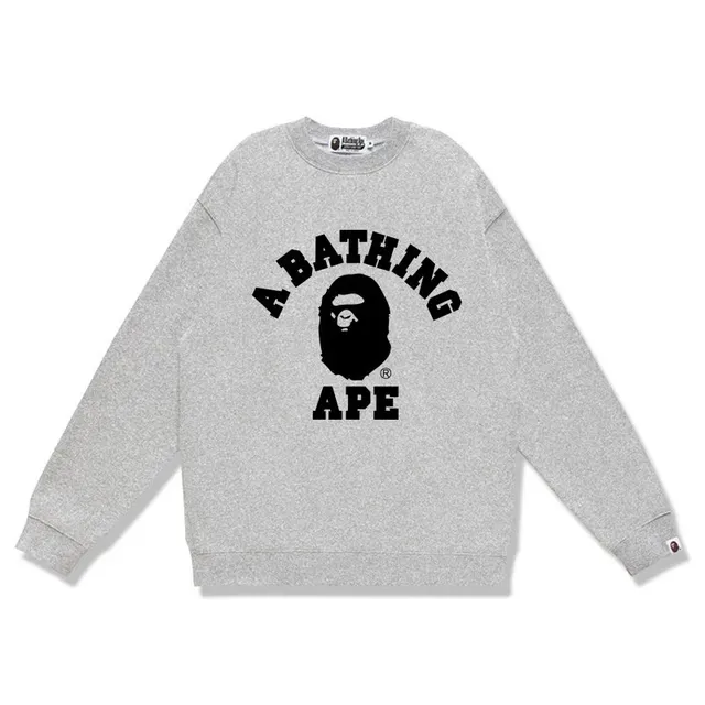 BAPE Crewneck Sweatshirt A Bathing Ape Logo