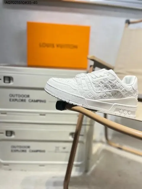 Louis Vuitton LV Trainer Monogram Embossed
