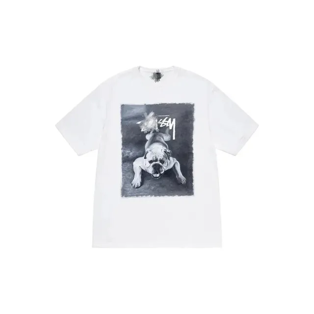 Stüssy Graphic Tee Bulldog Print