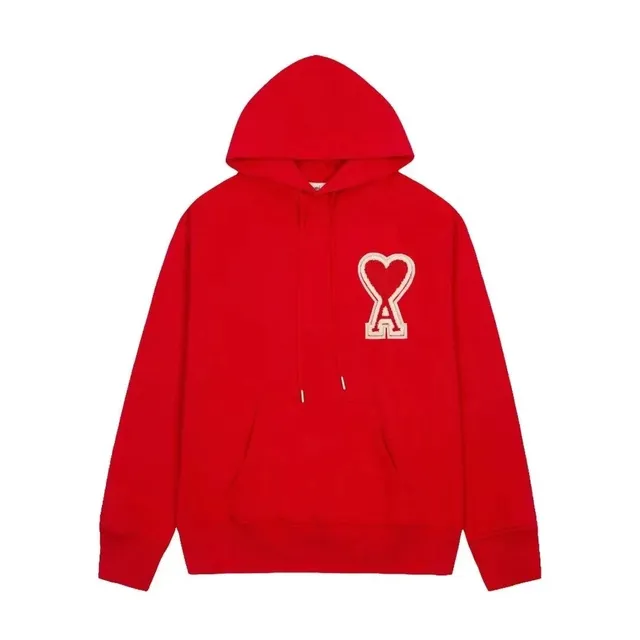 Amiri Heart Logo Hoodie Embroidered Heart A