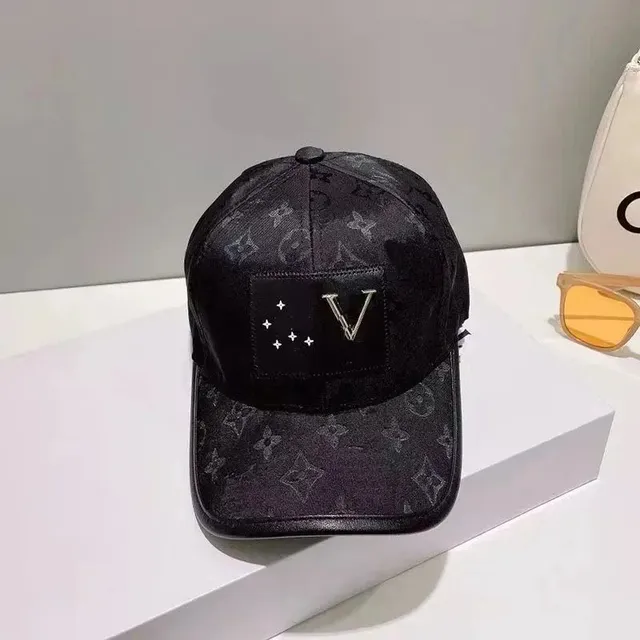 Louis Vuitton Baseball Cap Monogram Canvas with V Patch