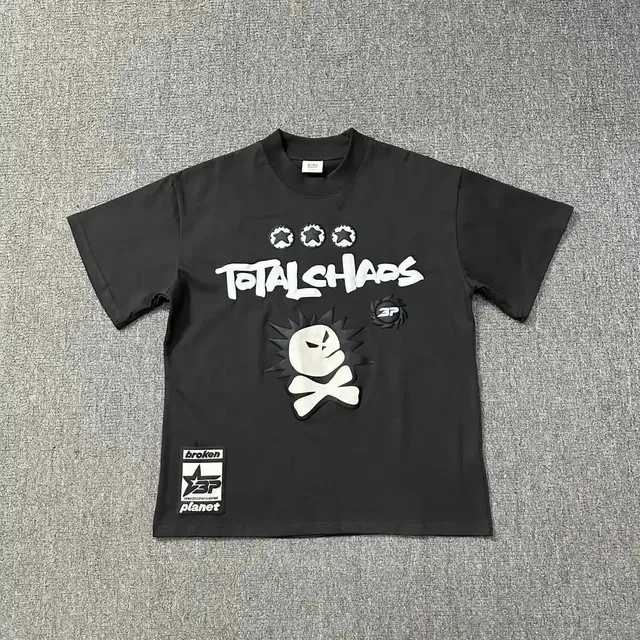 Broken Planet Total Chaos Tee Skull Crossbones