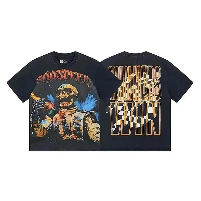 Off-White Graphic T-Shirt Godspeed Racing Print