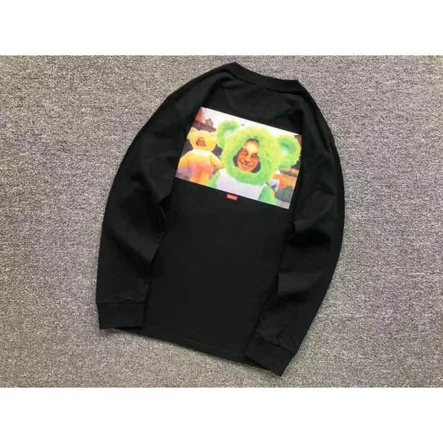 Supreme Long Sleeve Tee Bear Print