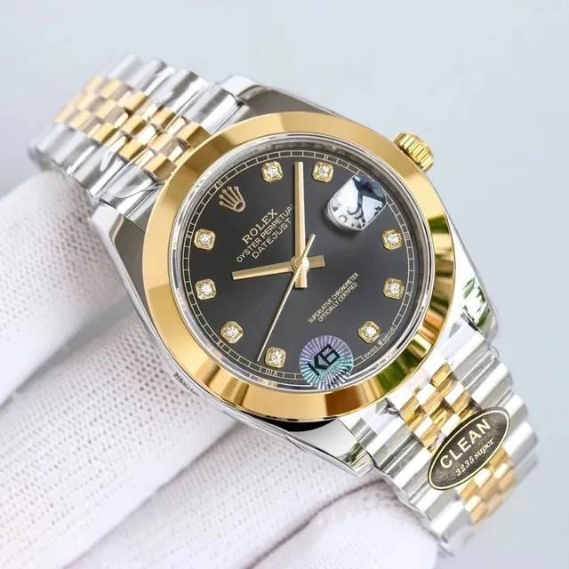 Rolex Oyster Perpetual Datejust Diamond Hour Markers