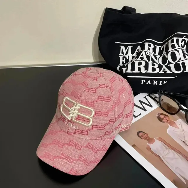 Balenciaga Baseball Cap Monogram Print