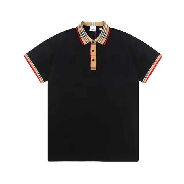 Burberry Polo Shirt Checkered Trim