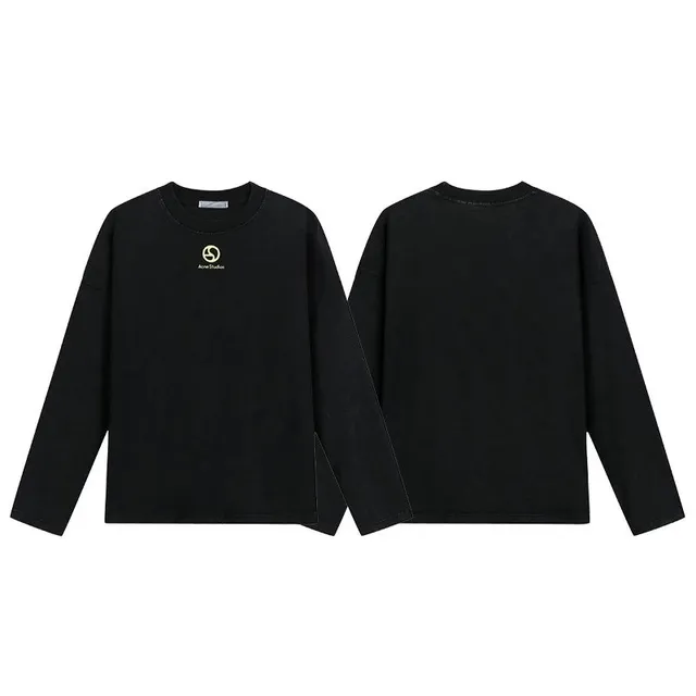 Acne Studios Long-Sleeve Tee Gold Logo