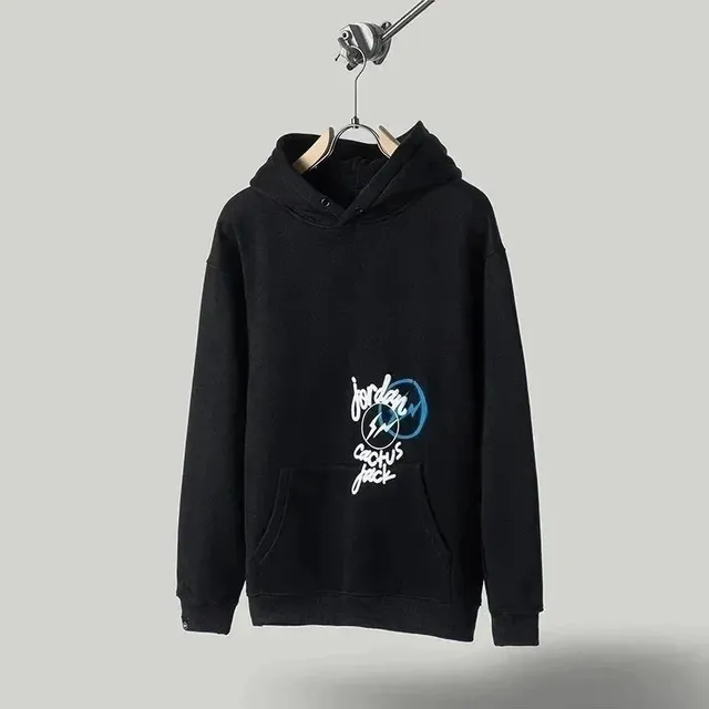 Jordan × Travis Scott Hoodie Cactus Jack Logo