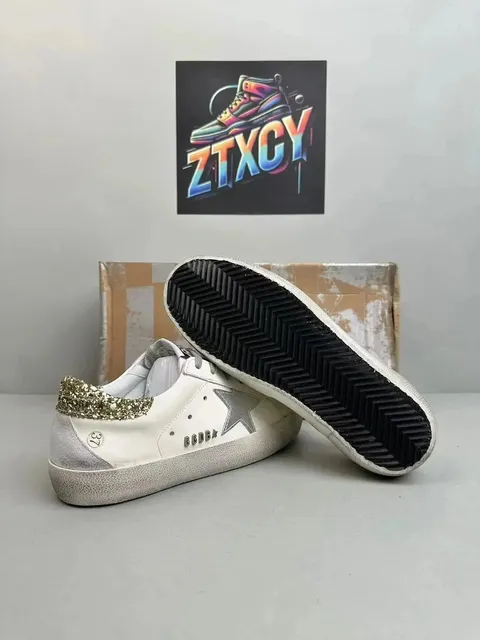 Golden Goose Superstar Glitter Heel