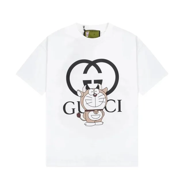 Doraemon x Gucci Tee Cartoon Print