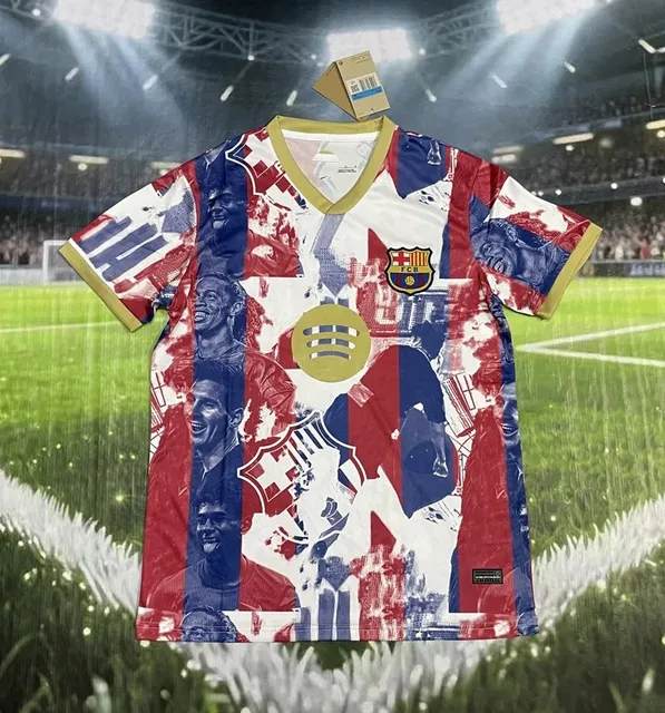 Football Jersey Collage Print