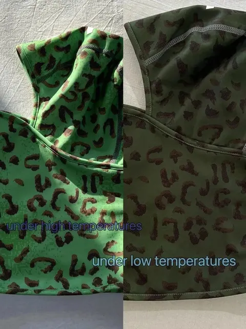 温度变化面罩: Leopard 豹纹渐变