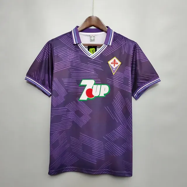 Fiorentina Home Jersey 7UP Sponsor