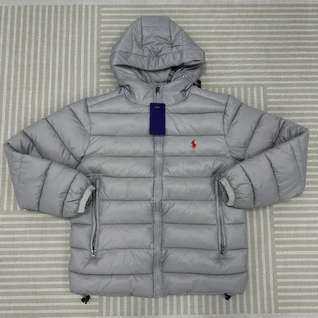 Polo Ralph Lauren Puffer Jacket Light Grey