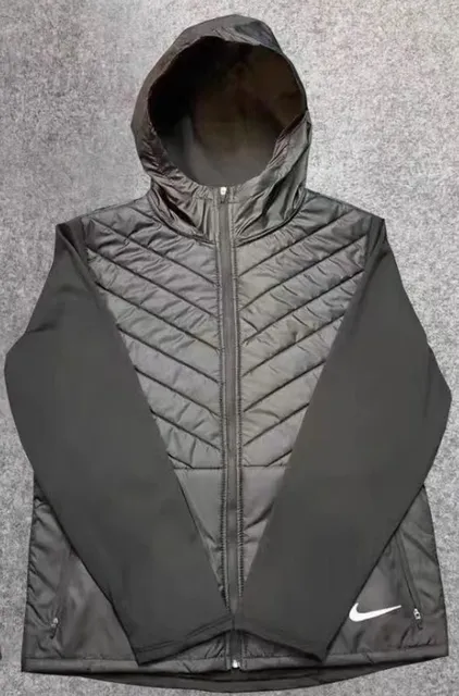 Nike Windrunner Hooded Jacket Quilted Chevron