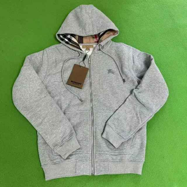 Burberry Zip-Up Hoodie Classic Check Lining