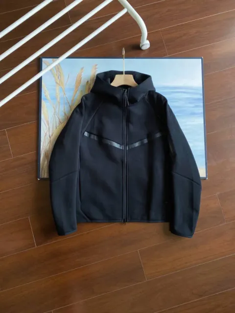 Nike Tech Fleece Hooded Jacket Black
