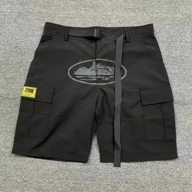 Corteiz Cargo Shorts Ship Logo