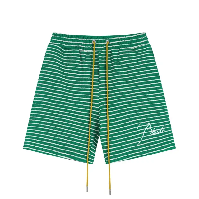 Rhude Striped Terry Shorts