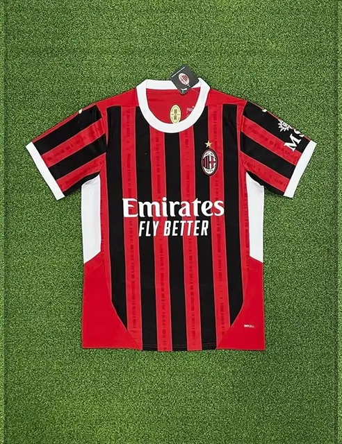 AC Milan × Adidas Home Jersey Emirates Fly Better