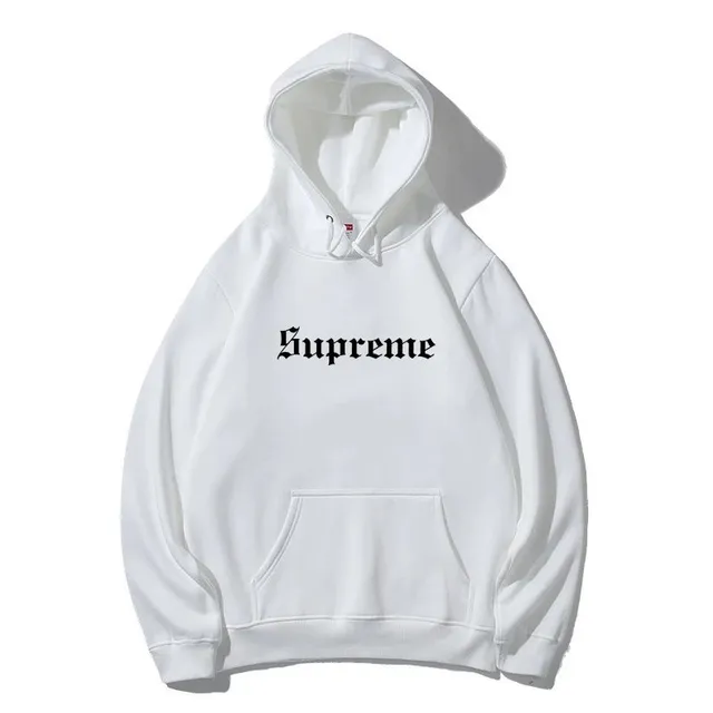 Supreme Box Logo Hooded Sweatshirt Gothic Font