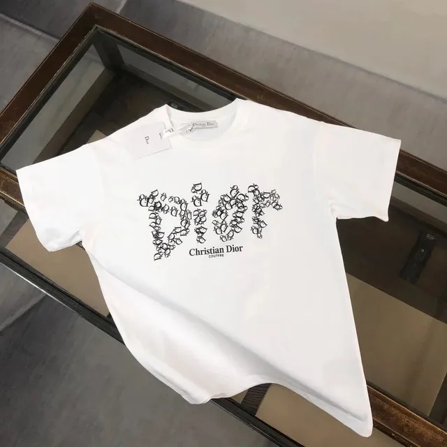 Dior T-Shirt CD Logo Print