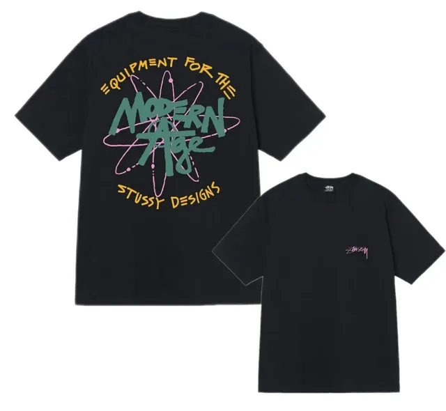 Stüssy Graphic T-Shirt Equipment for the Modern Age