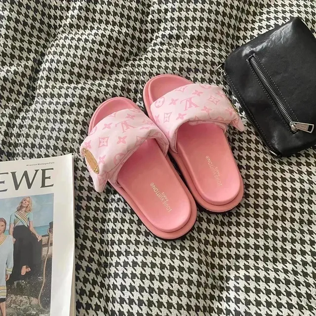 Louis Vuitton Slide Sandal Monogram Canvas