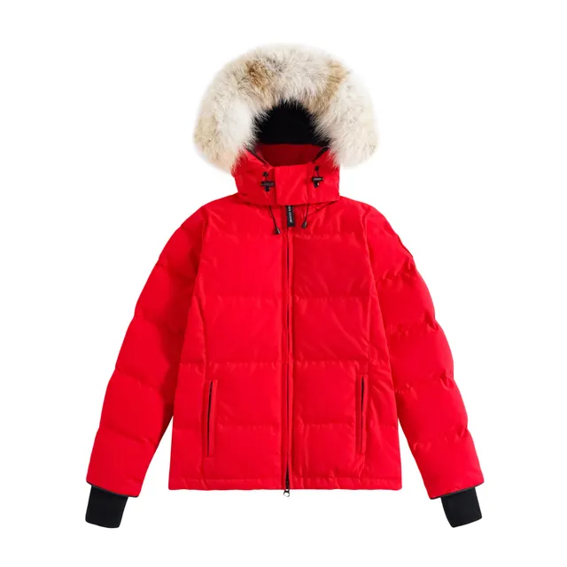 Canada Goose Puffer Jacket With Fur Trim Hood