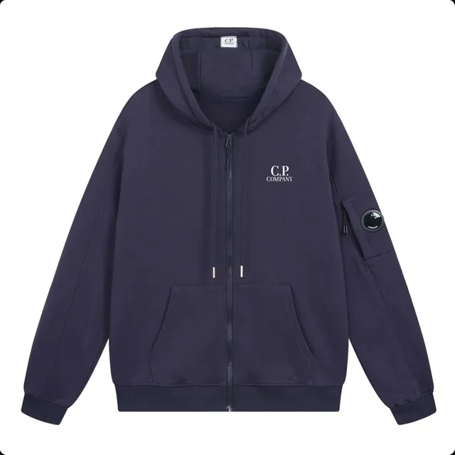 C.P. Company Goggle Hoodie Embroidered Logo